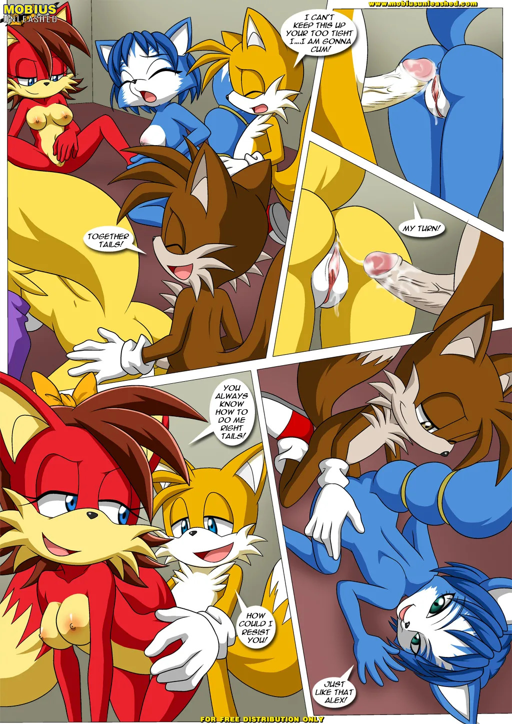 Mobius Unleashed: Foxxxes (Extended) - Page 46
