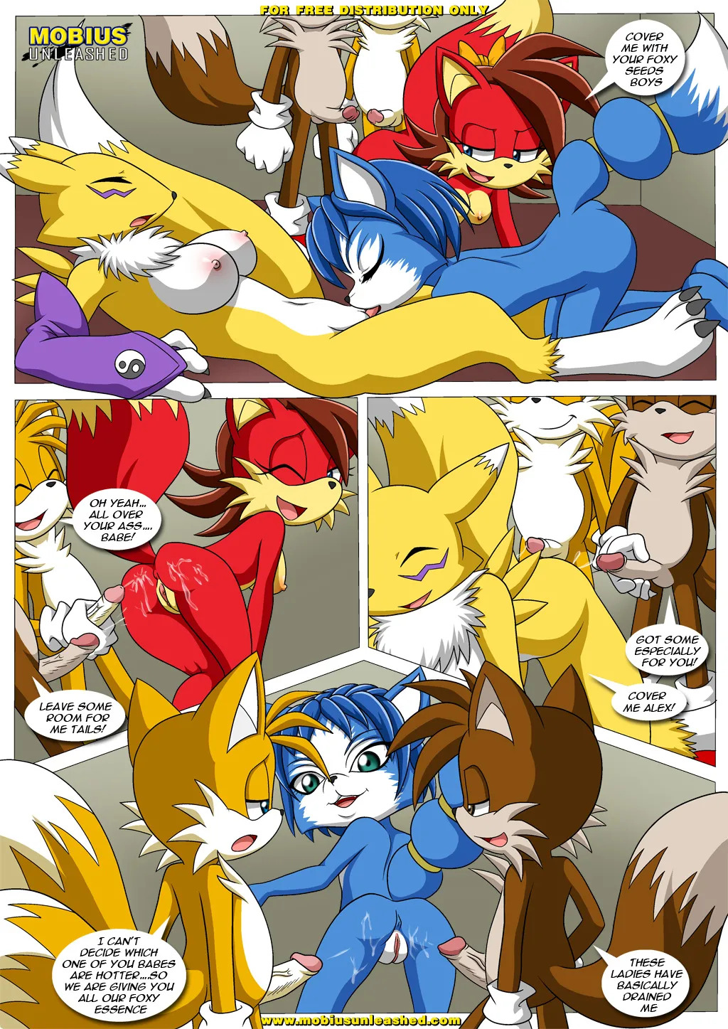 Mobius Unleashed: Foxxxes (Extended) - Page 48