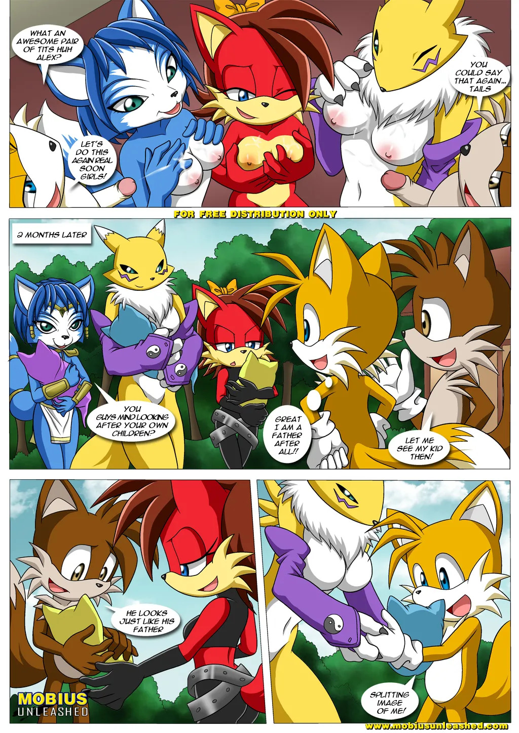 Mobius Unleashed: Foxxxes (Extended) - Page 49