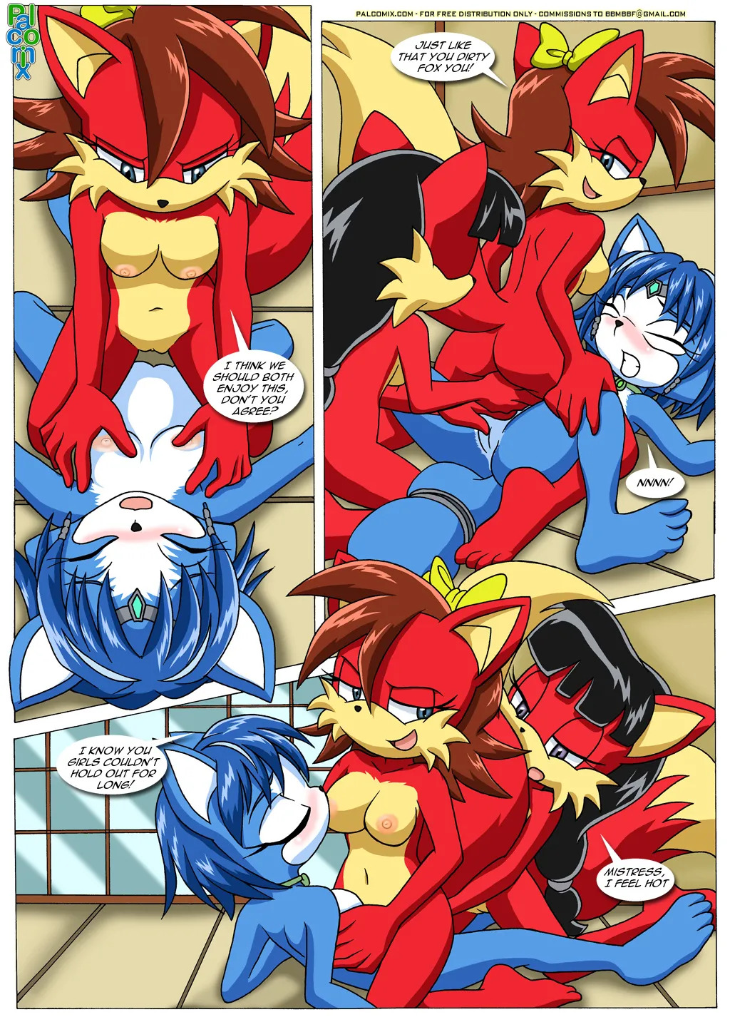 Mobius Unleashed: Foxxxes (Extended) - Page 9