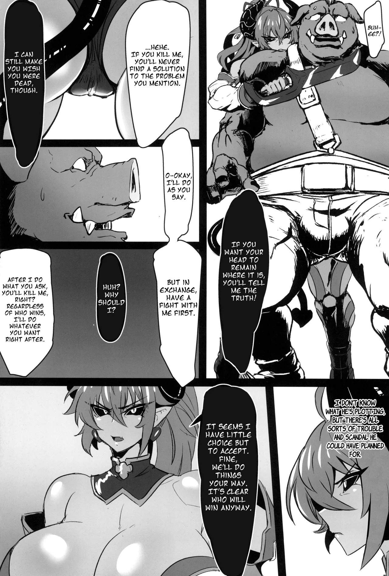 (C101) [Mousou Hunter (Exabyte)] Zettai Fukujuu Shinra Yuugi 2 | Absolute Obedience Shinra Games 2 (Shinrabansho) [English] [EHCOVE] - Page 11