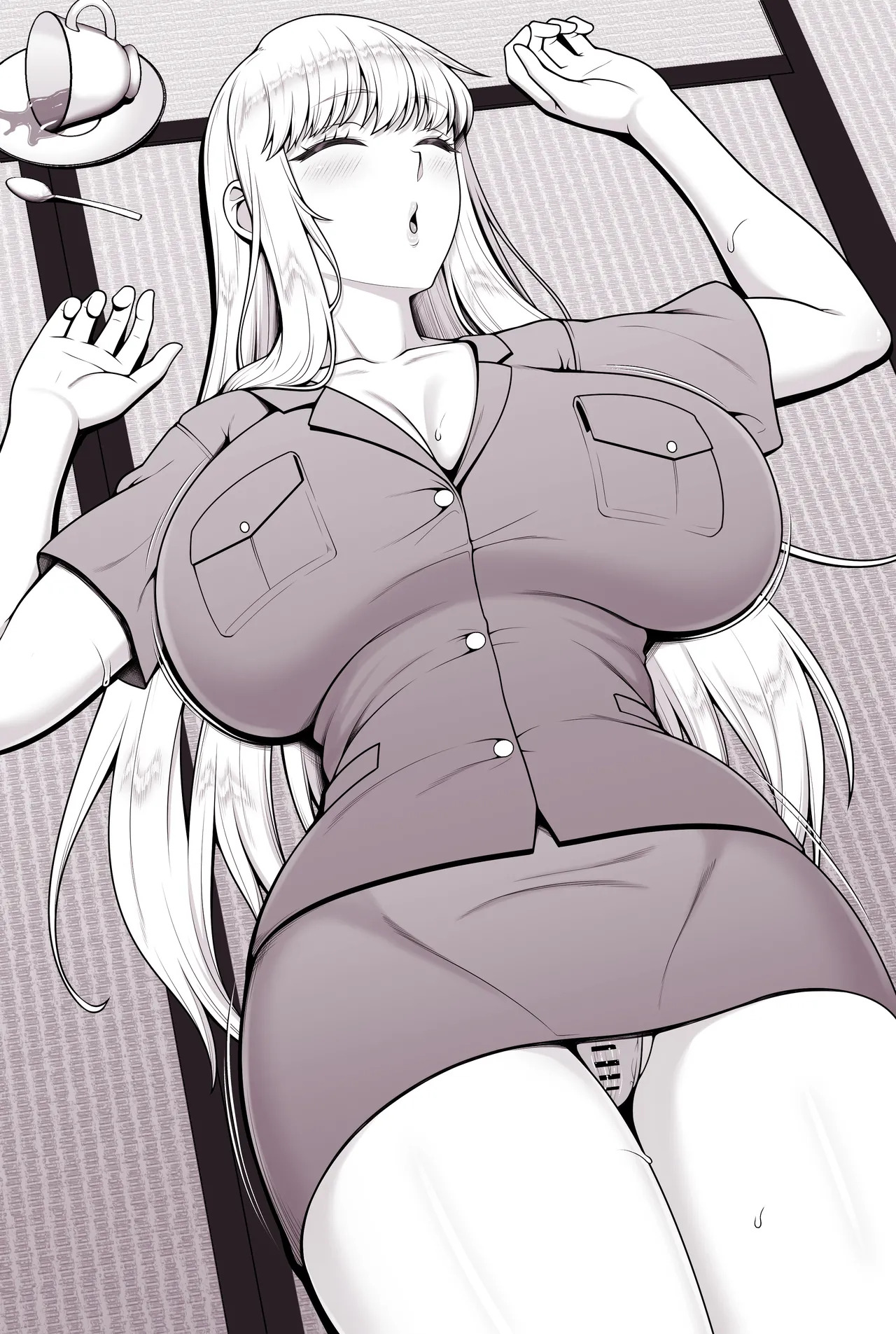 [青ばなな] こち亀 秋本麗子 寝ている所を身体測定大量中出し 差分めっちゃいっぱい (こちら葛飾区亀有公園前派出所) - Page 44