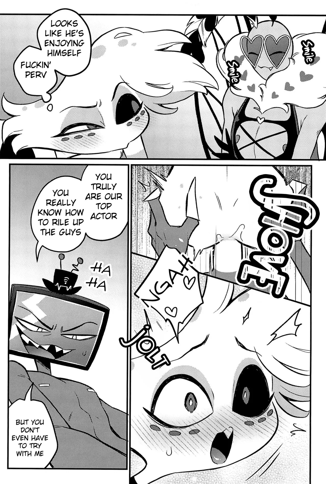 [Rokuroku (Rokurokubin)] Valentino is not leaving the studio until they get in a Threesome (Hazbin Hotel) - Page 10