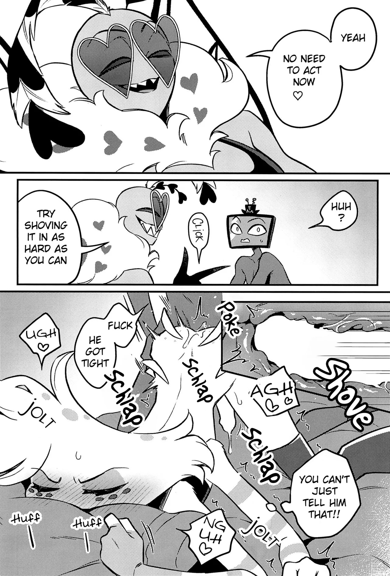 [Rokuroku (Rokurokubin)] Valentino is not leaving the studio until they get in a Threesome (Hazbin Hotel) - Page 11