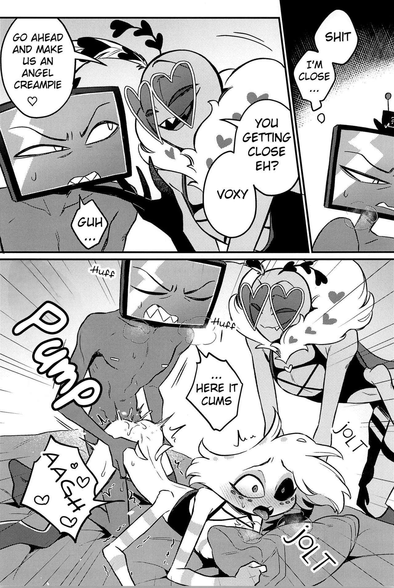 [Rokuroku (Rokurokubin)] Valentino is not leaving the studio until they get in a Threesome (Hazbin Hotel) - Page 13