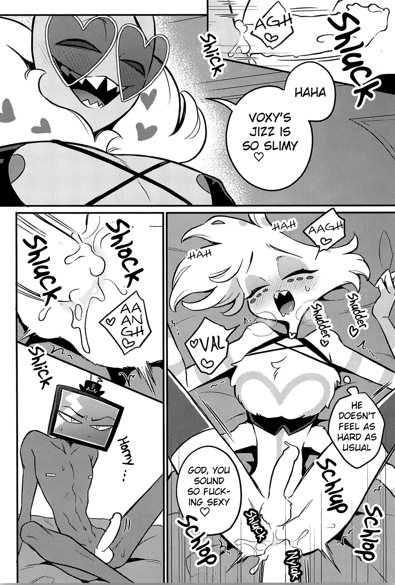 [Rokuroku (Rokurokubin)] Valentino is not leaving the studio until they get in a Threesome (Hazbin Hotel) - Page 15