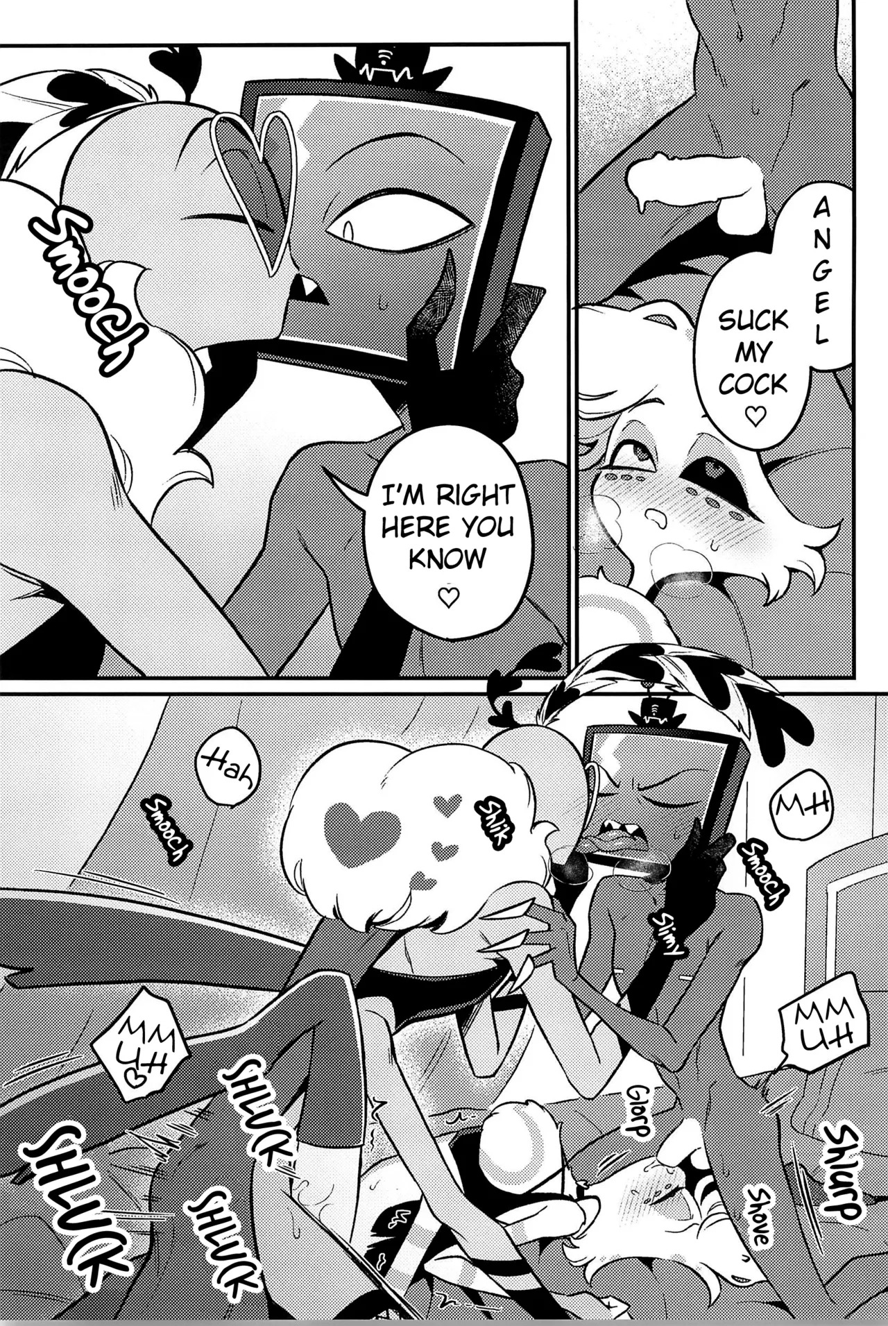 [Rokuroku (Rokurokubin)] Valentino is not leaving the studio until they get in a Threesome (Hazbin Hotel) - Page 16