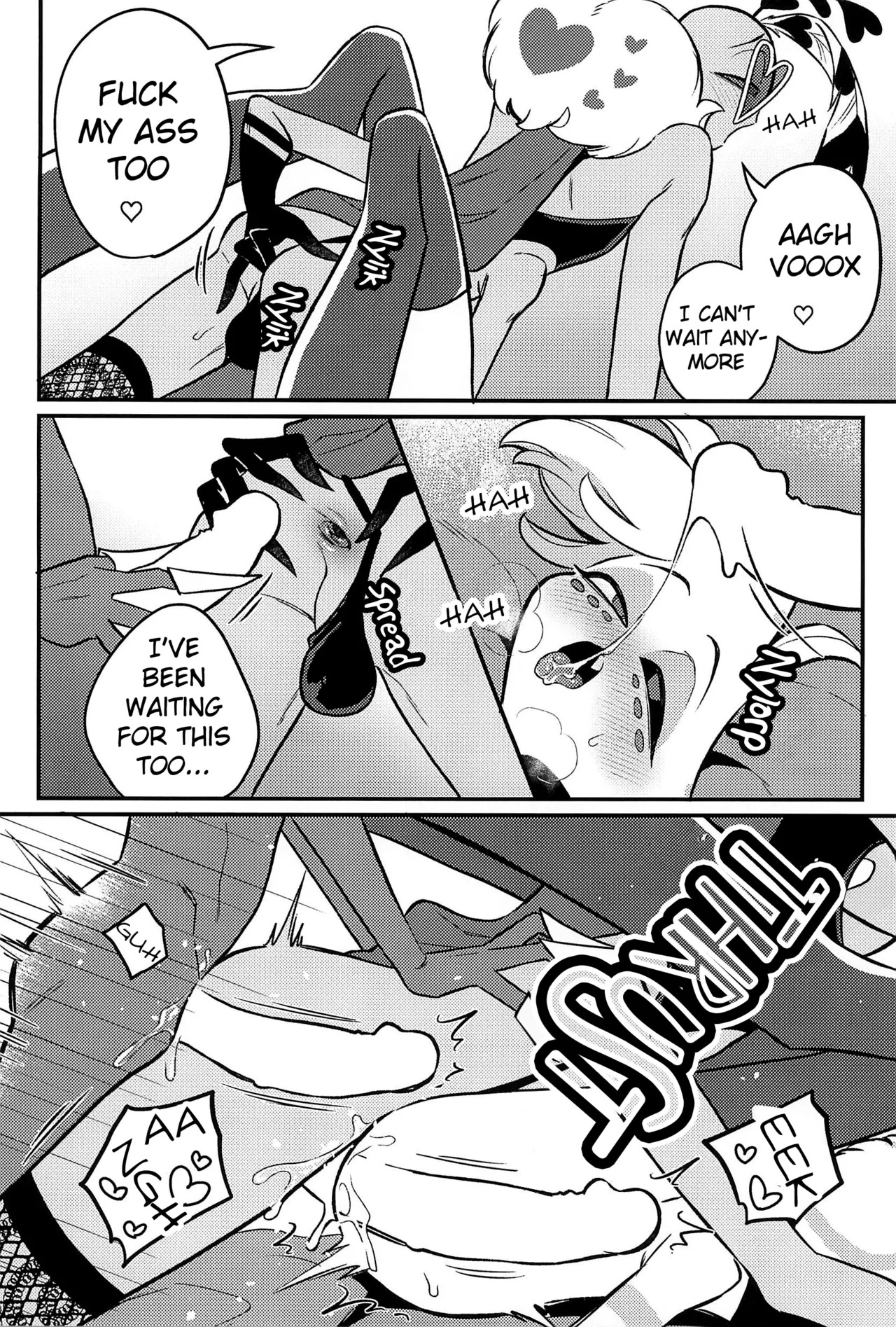[Rokuroku (Rokurokubin)] Valentino is not leaving the studio until they get in a Threesome (Hazbin Hotel) - Page 17