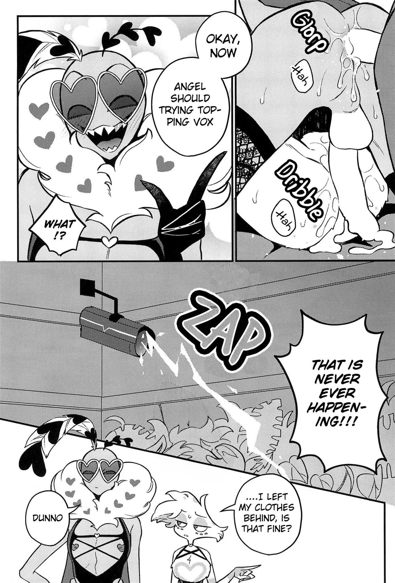 [Rokuroku (Rokurokubin)] Valentino is not leaving the studio until they get in a Threesome (Hazbin Hotel) - Page 23