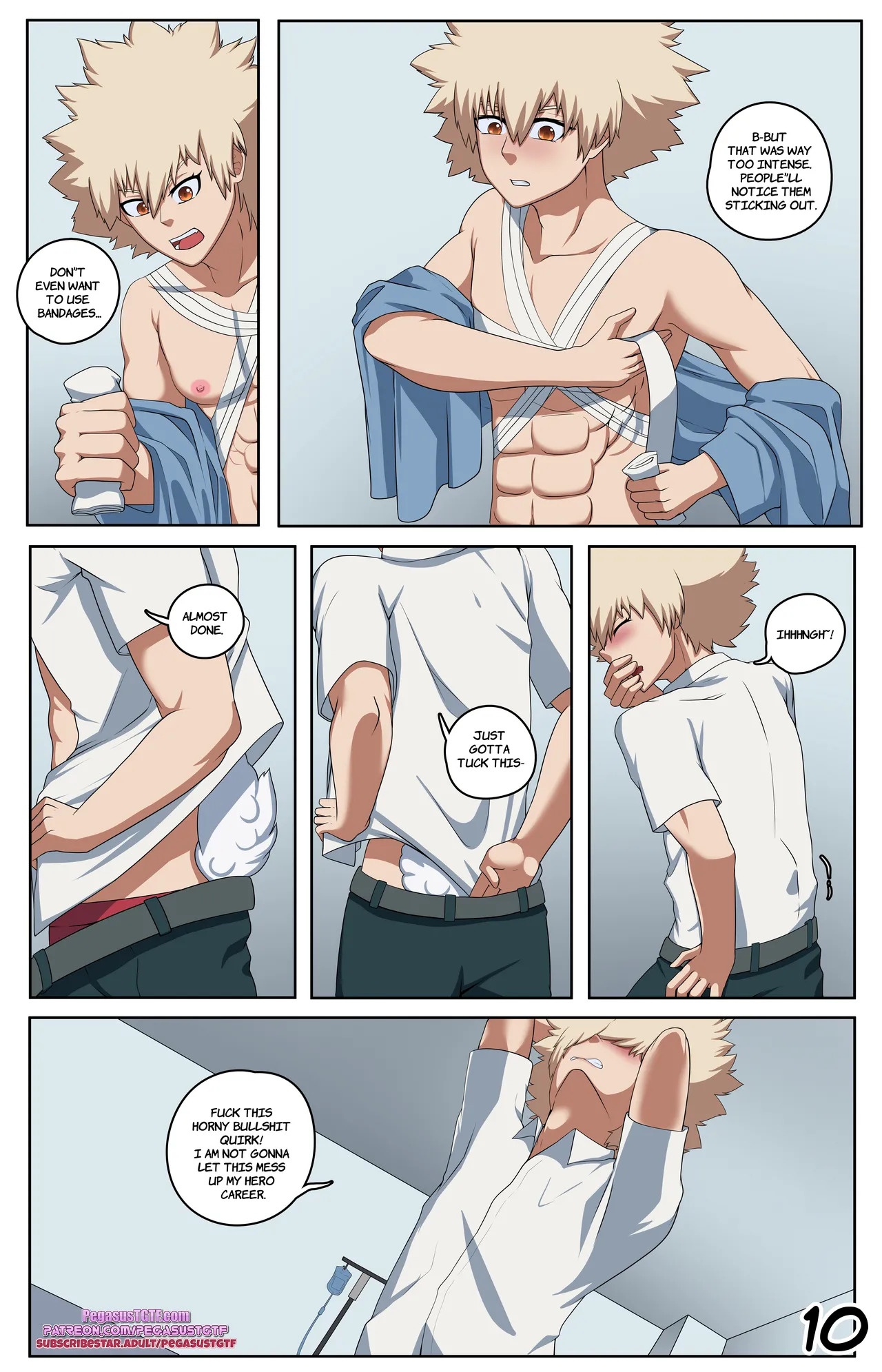 MHA Bunny Boom [Pegasus TG TF] Ongoing - Page 10