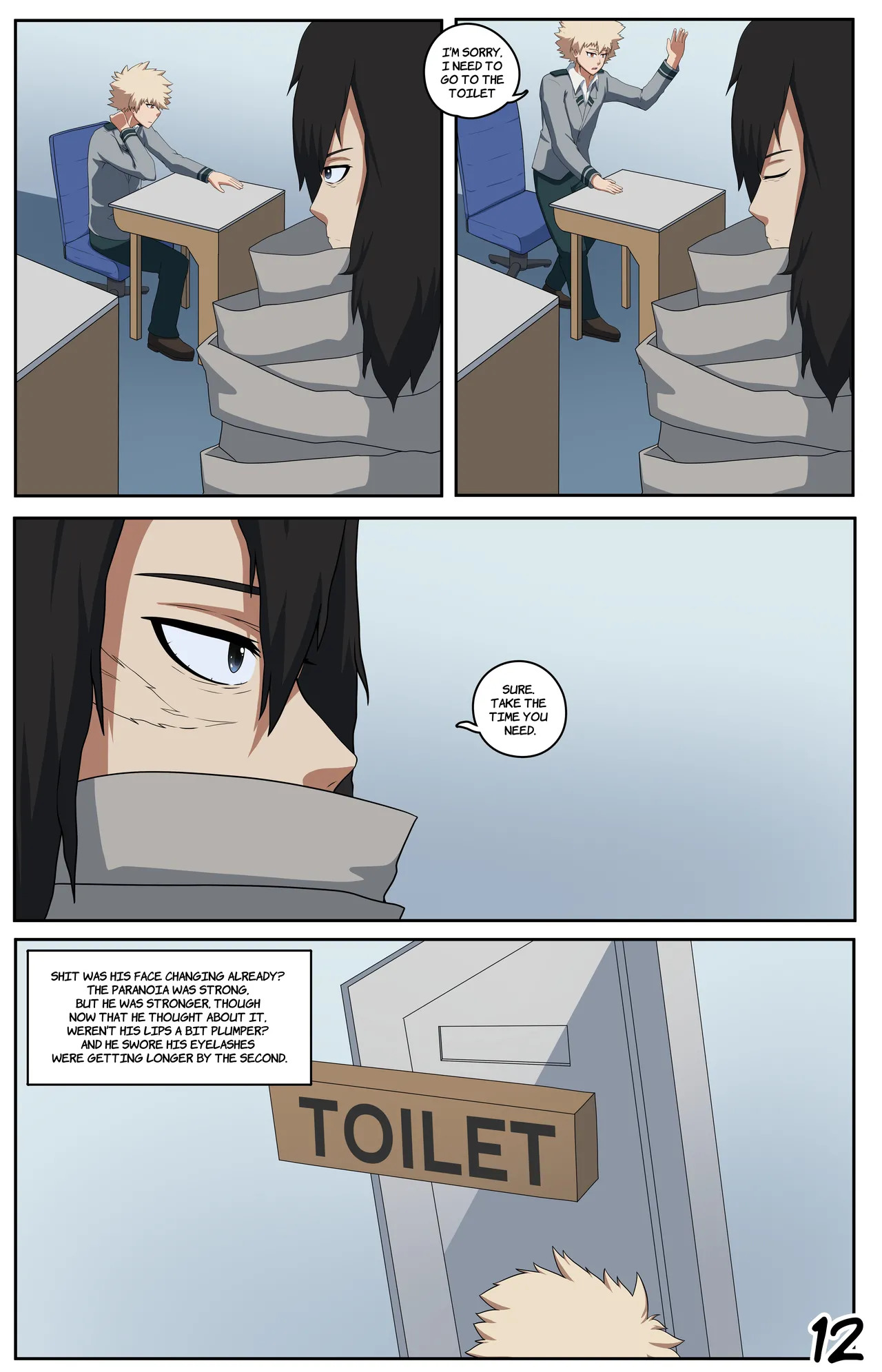MHA Bunny Boom [Pegasus TG TF] Ongoing - Page 12