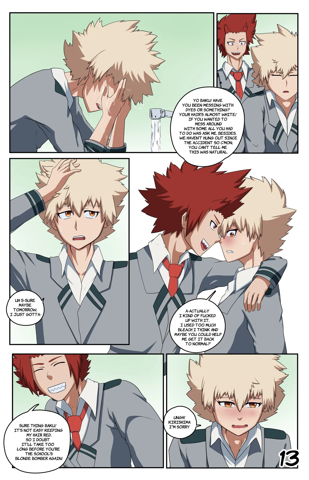 MHA Bunny Boom [Pegasus TG TF] Ongoing - Page 13