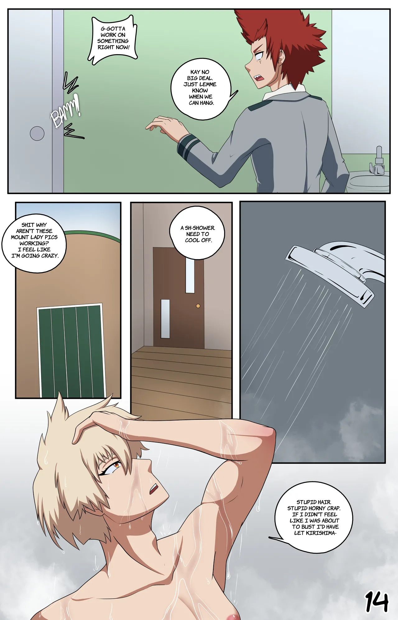 MHA Bunny Boom [Pegasus TG TF] Ongoing - Page 14