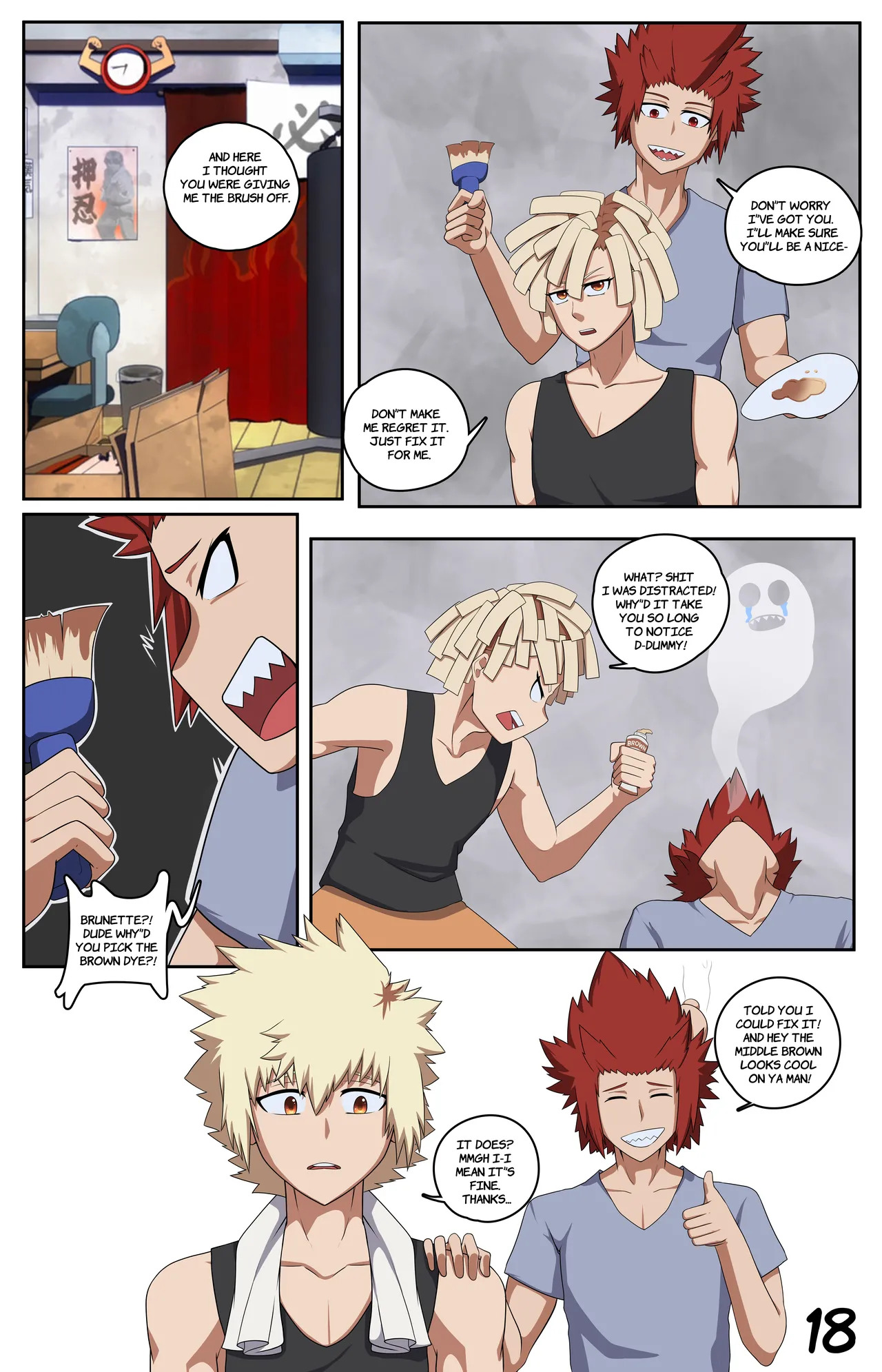 MHA Bunny Boom [Pegasus TG TF] Ongoing - Page 18