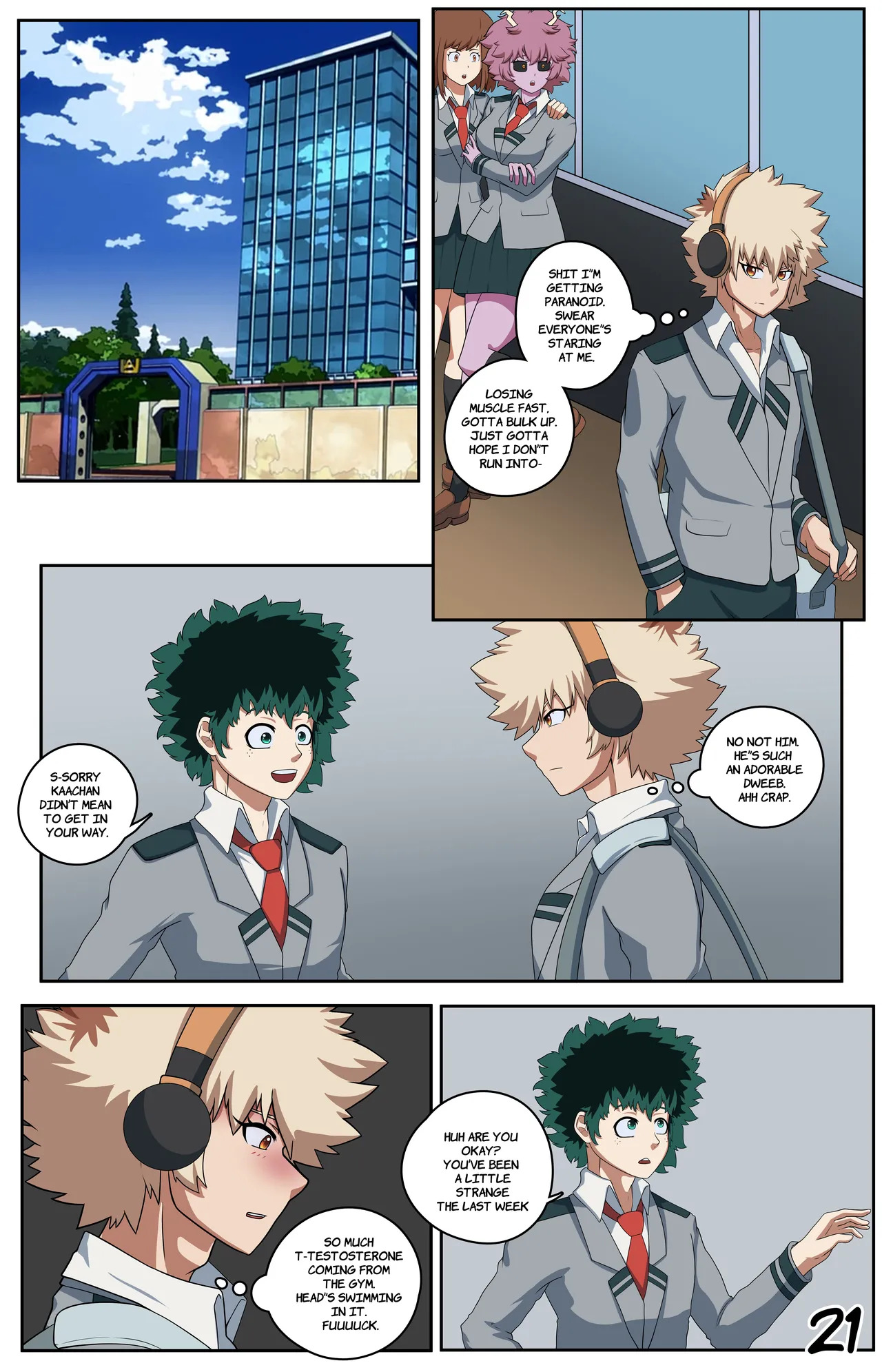 MHA Bunny Boom [Pegasus TG TF] Ongoing - Page 21