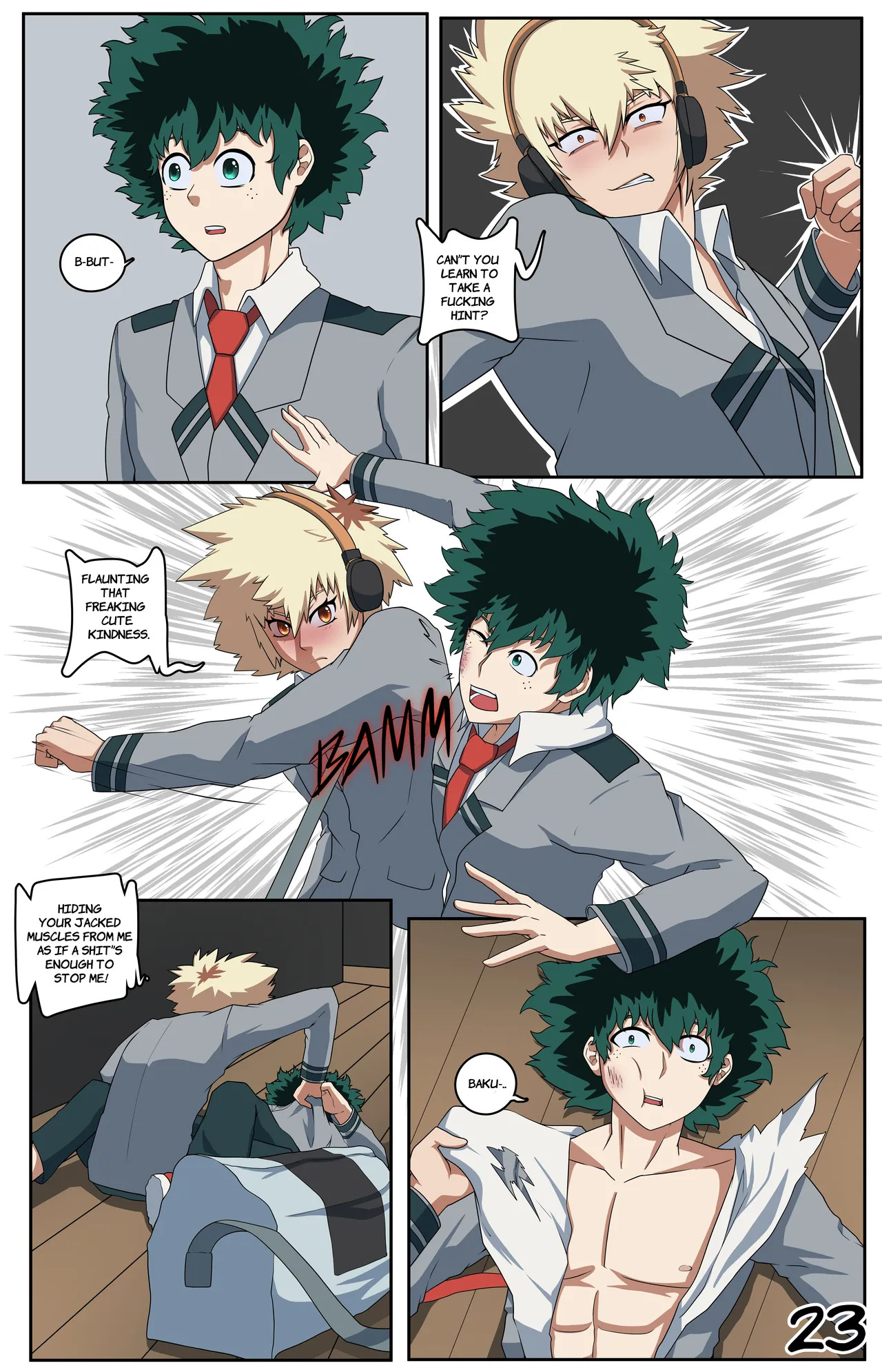 MHA Bunny Boom [Pegasus TG TF] Ongoing - Page 23