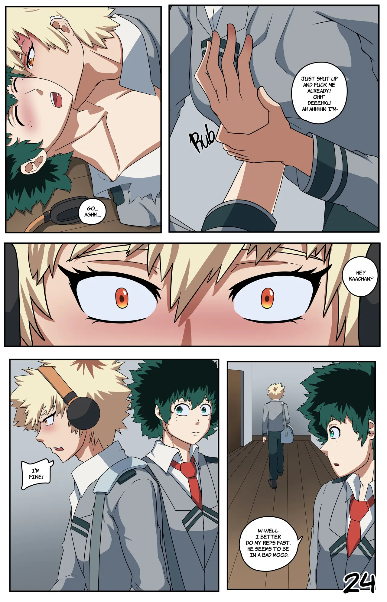 MHA Bunny Boom [Pegasus TG TF] Ongoing - Page 24