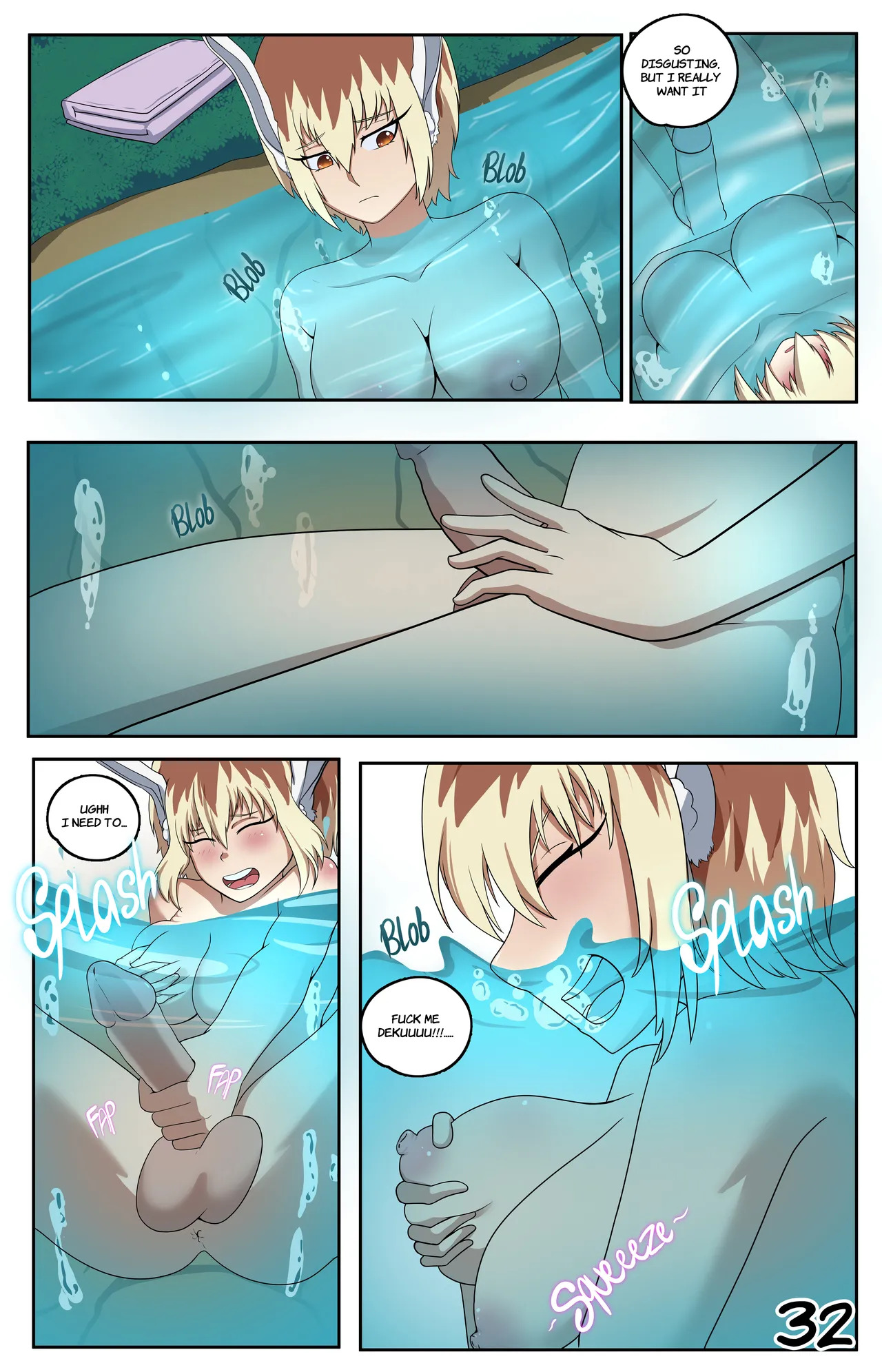 MHA Bunny Boom [Pegasus TG TF] Ongoing - Page 32