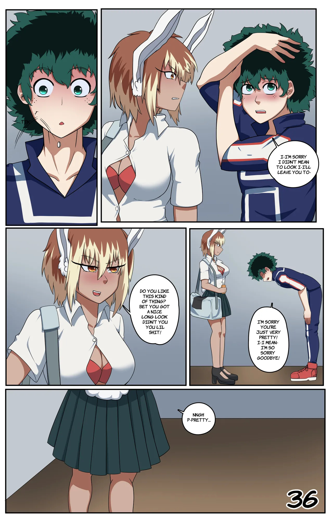 MHA Bunny Boom [Pegasus TG TF] Ongoing - Page 36