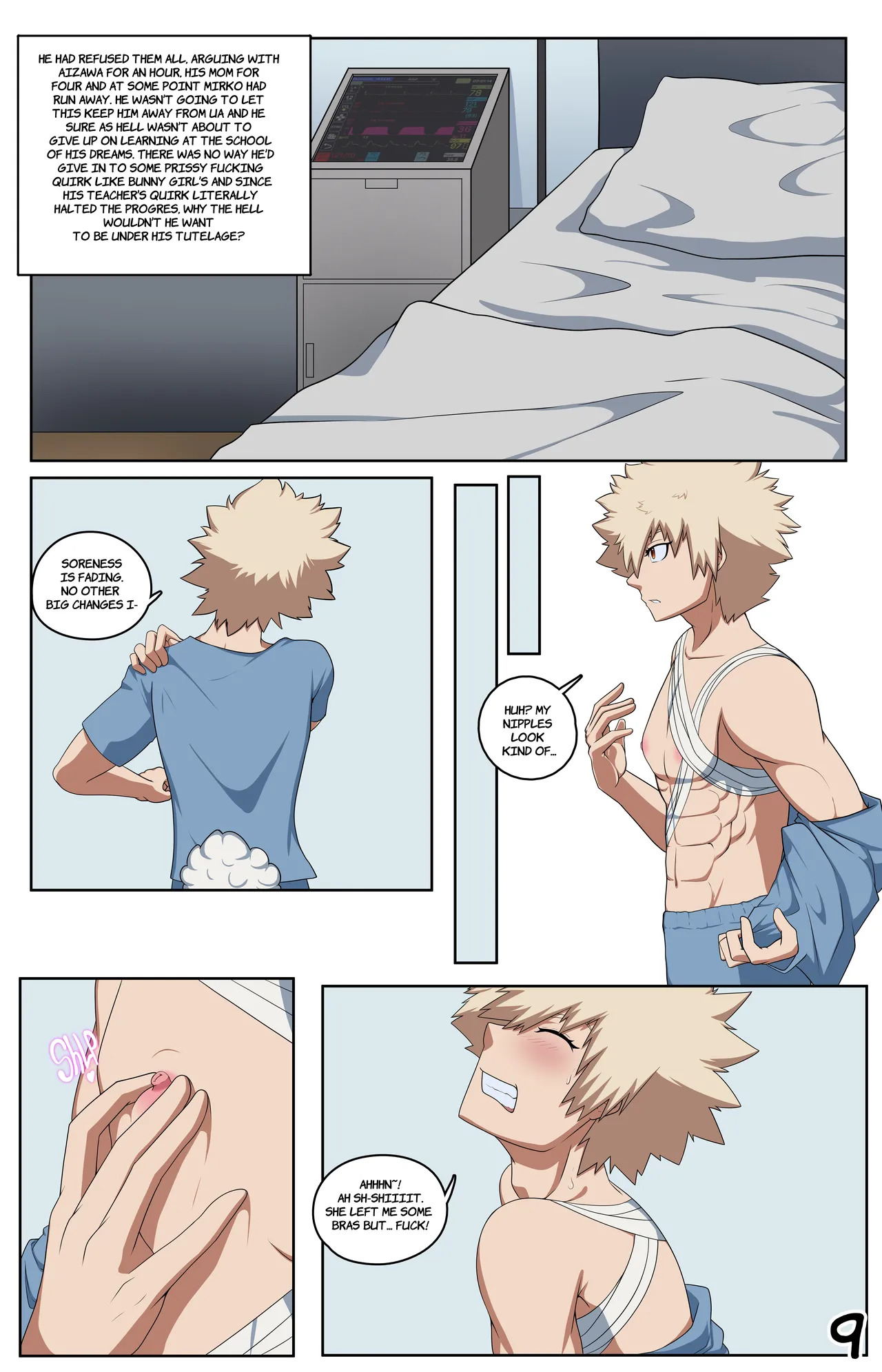MHA Bunny Boom [Pegasus TG TF] Ongoing - Page 9