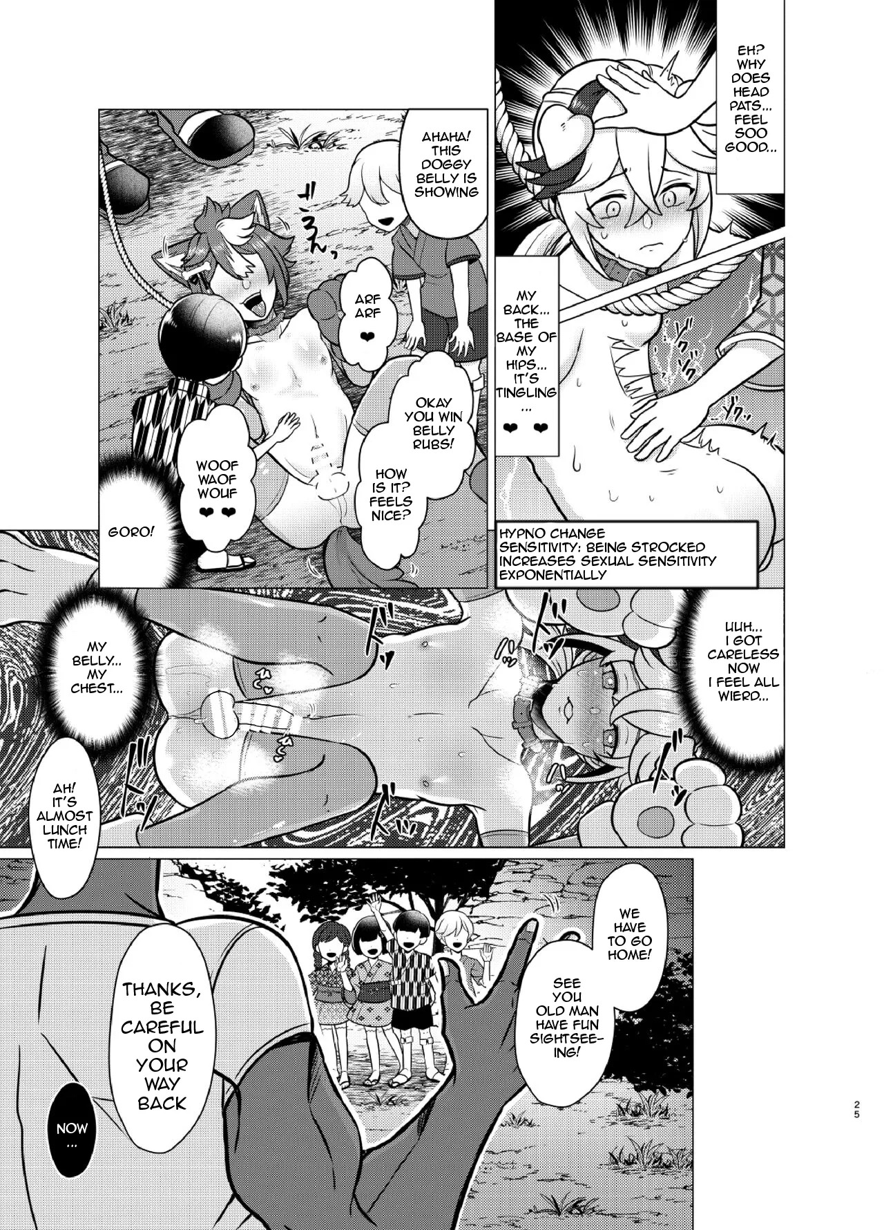 [Usohappyaku (Otori Deko)] Honto ni Atta! Saimin Sei Ibutsu It really happened! Hypnotic Sex with a Foreign Old Man (Genshin Impact) [English] [Digital] - Page 24