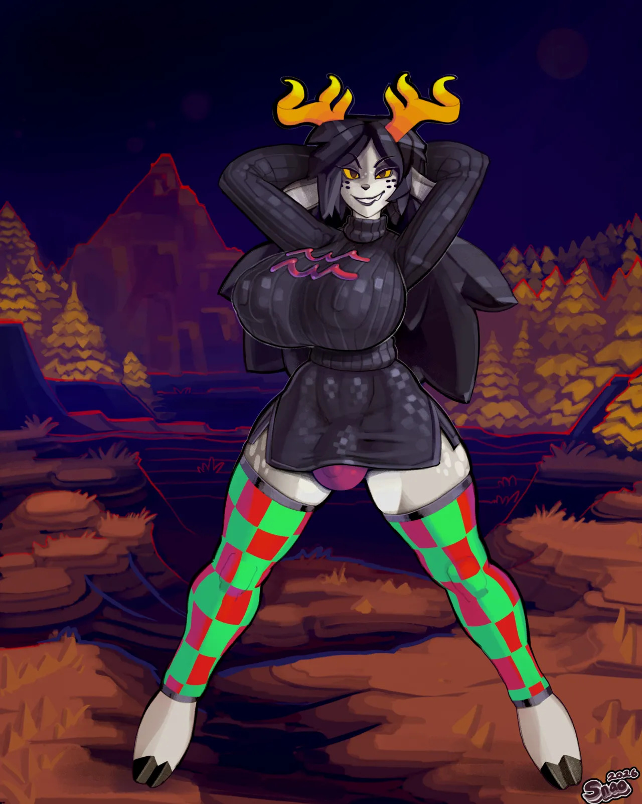 [Snao] Noelle's Trollsona (Deltarune//Homestuck) - Page 10