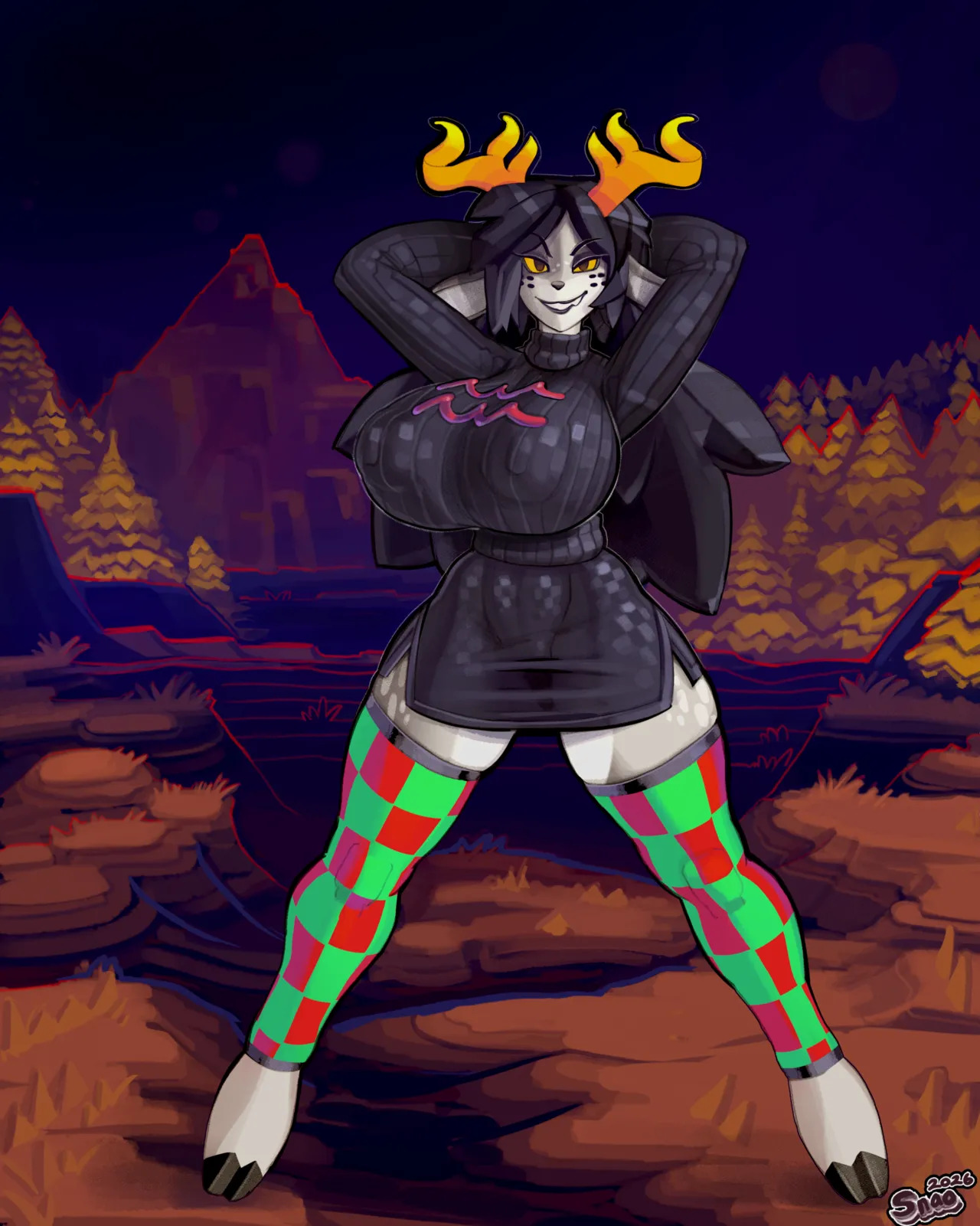 [Snao] Noelle's Trollsona (Deltarune//Homestuck) - Page 9