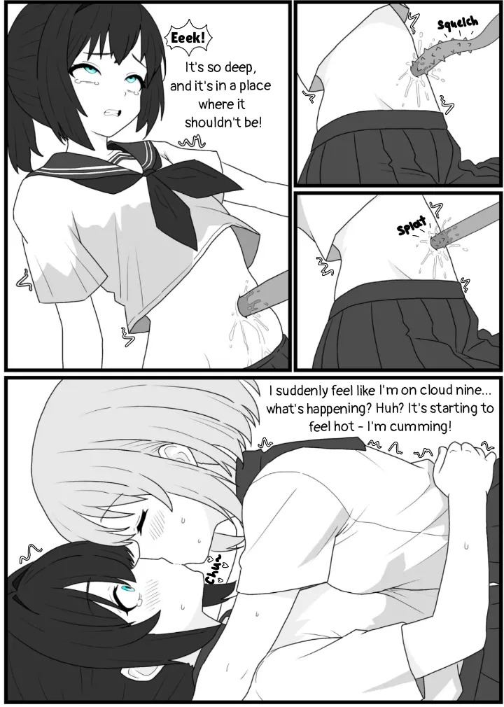 [Penicillin] Hesokan de Nakama o Fuyasu Kiseichuu ni Ayatsurareta JC-tachi no Hesox Manga [English] - Page 9