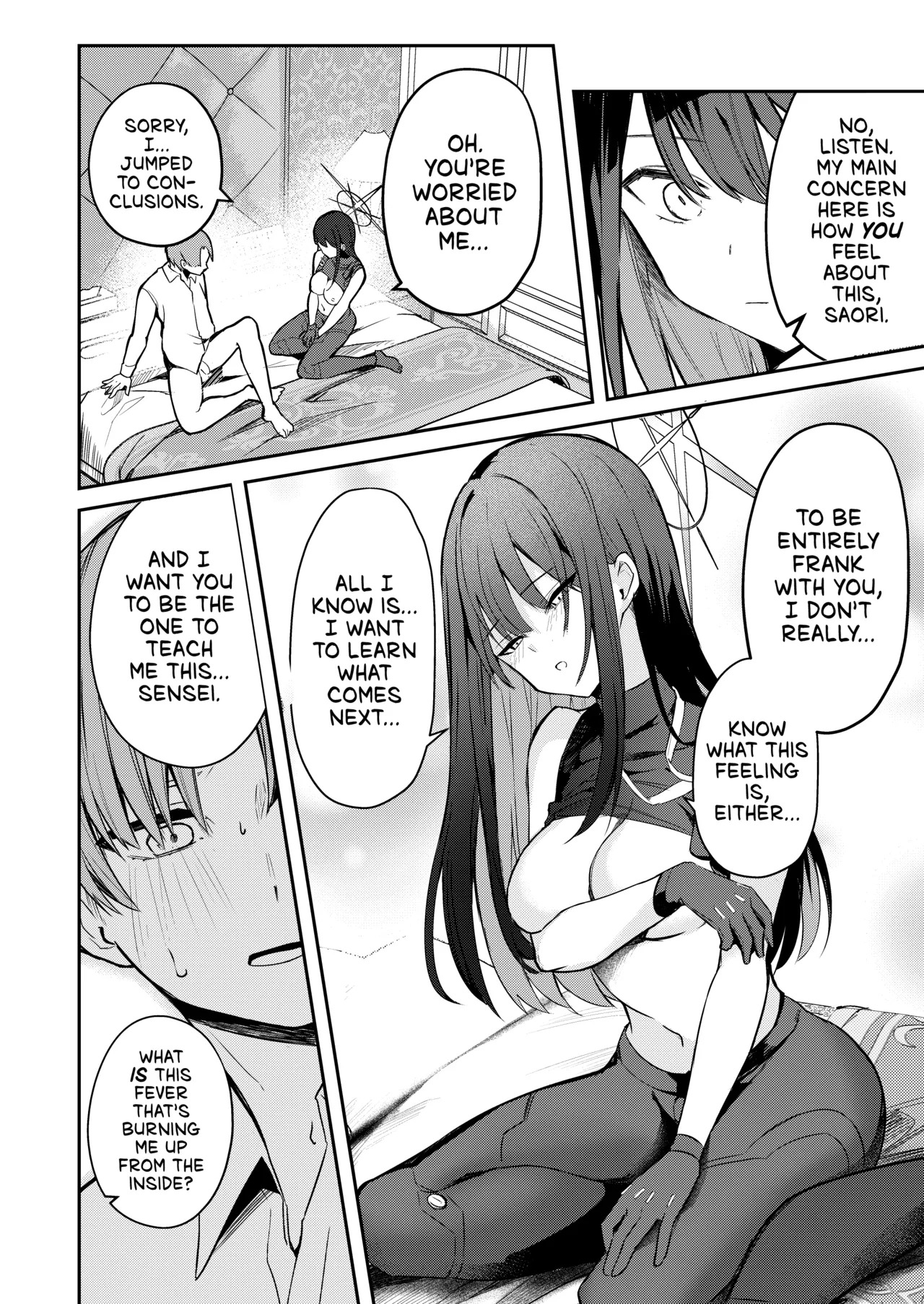 [N7747, MASKDO (Isegawa Yasutaka, Masco)] Akenai Yoru o Owarasete.... | Put This Endless Night to Rest... (Blue Archive) [English] [head empty] [Digital] - Page 15