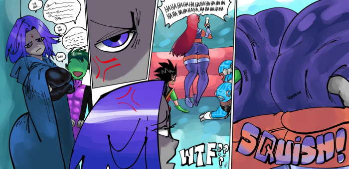 [NotGonnaHoldu] You Fools!! (Teen Titans)