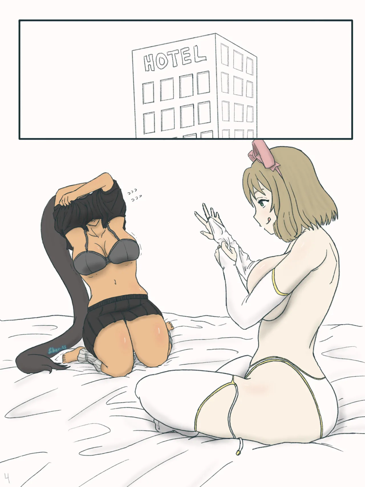 [Lheriss] Guys to Homura and Haruka from Senran Kagura - Page 3