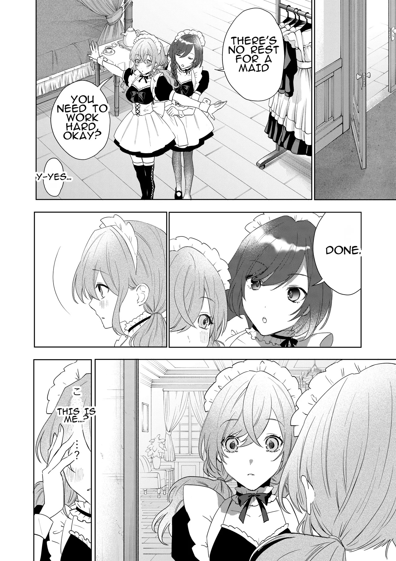 [Amulai Okashi Seisakusho (Hoshino Iro)] TS Shita Boku no Shiawase Meido-san Seikatsu | My Happy Maid Life After TS - Page 15