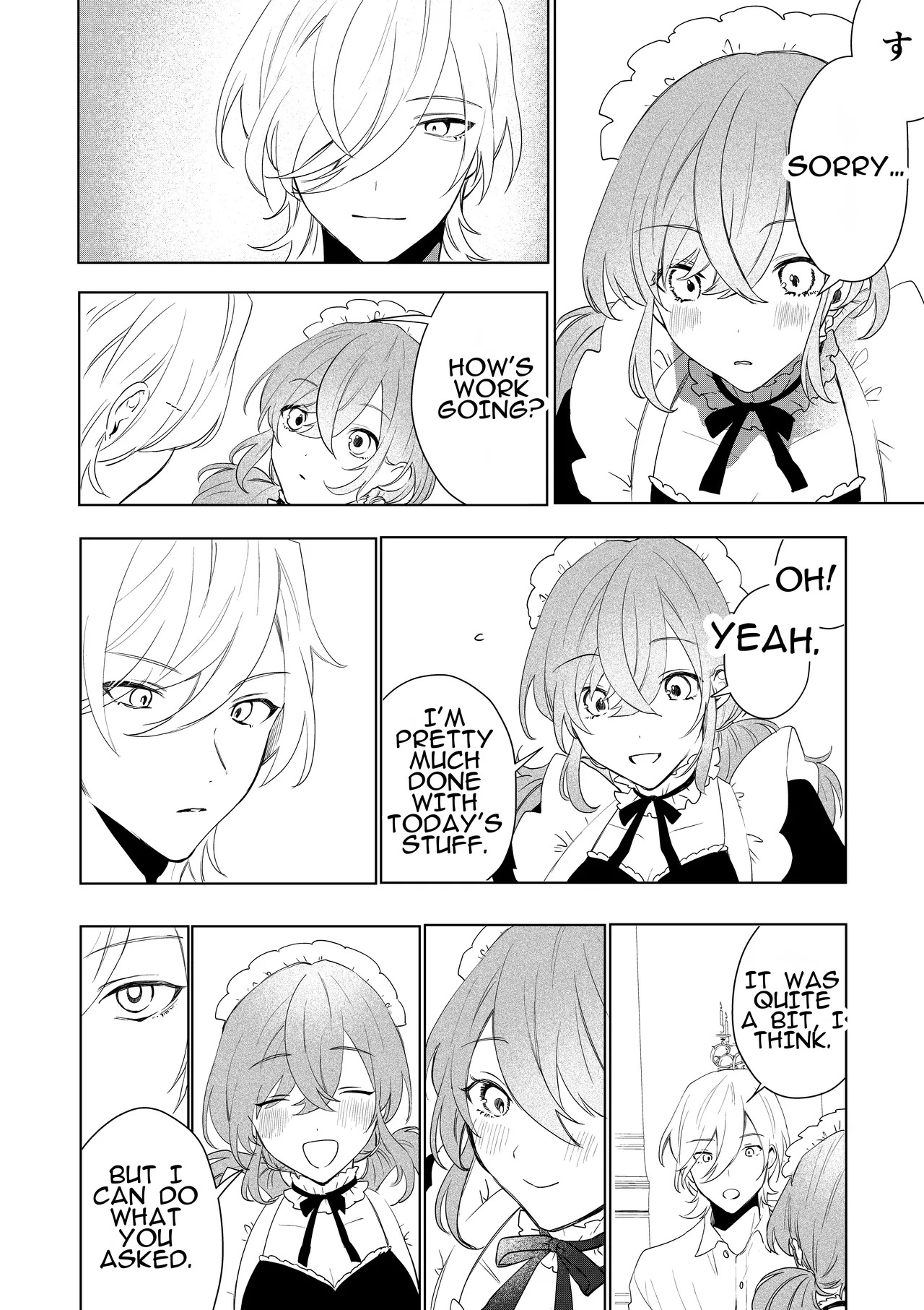 [Amulai Okashi Seisakusho (Hoshino Iro)] TS Shita Boku no Shiawase Meido-san Seikatsu | My Happy Maid Life After TS - Page 21