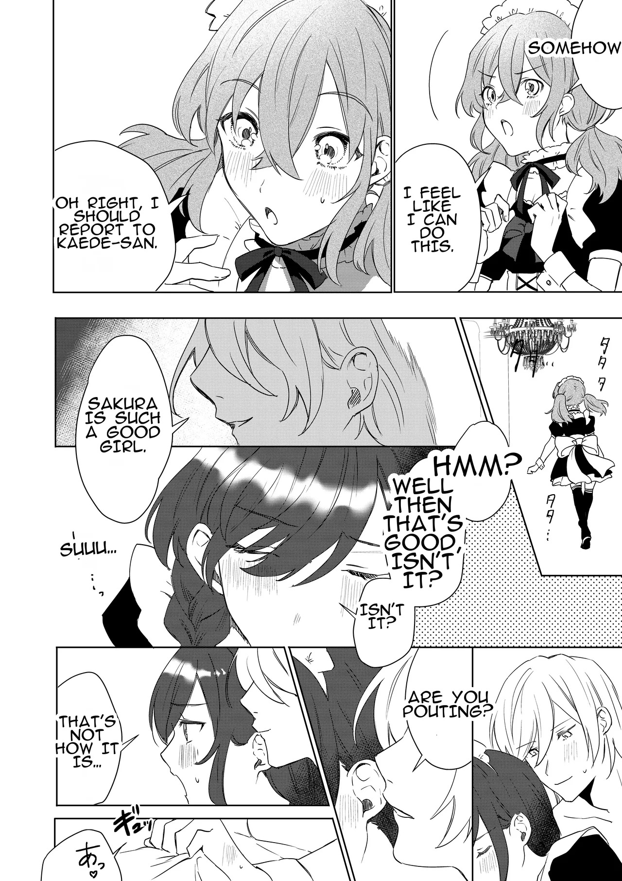 [Amulai Okashi Seisakusho (Hoshino Iro)] TS Shita Boku no Shiawase Meido-san Seikatsu | My Happy Maid Life After TS - Page 23