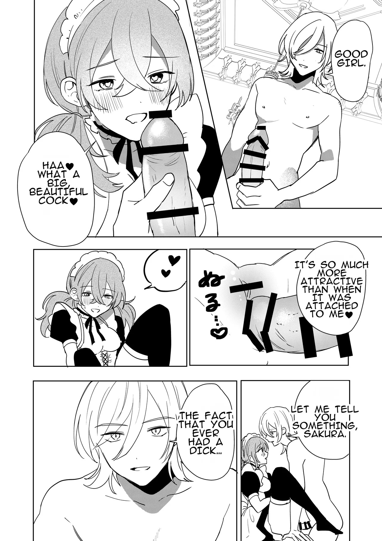 [Amulai Okashi Seisakusho (Hoshino Iro)] TS Shita Boku no Shiawase Meido-san Seikatsu | My Happy Maid Life After TS - Page 35