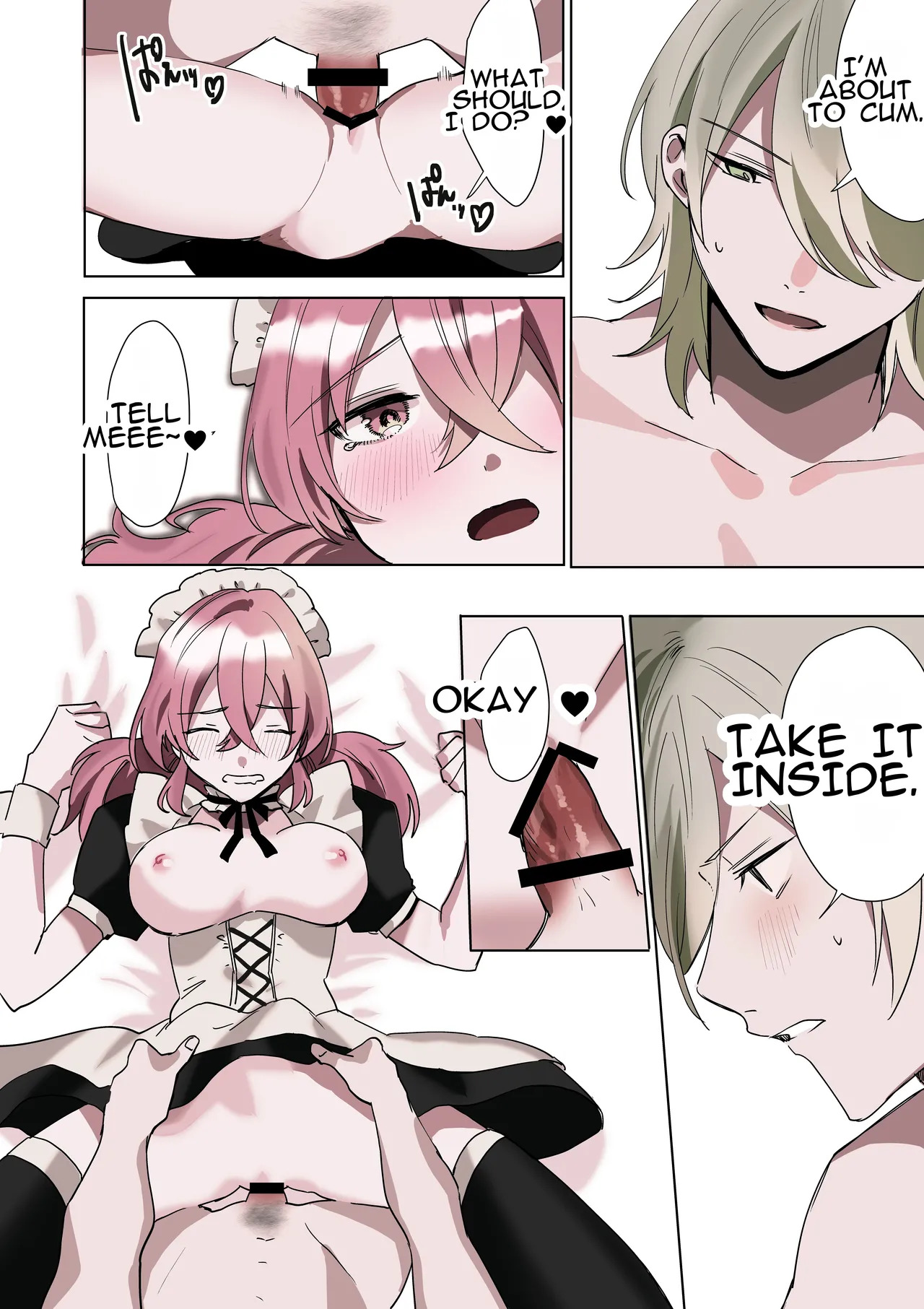 [Amulai Okashi Seisakusho (Hoshino Iro)] TS Shita Boku no Shiawase Meido-san Seikatsu | My Happy Maid Life After TS - Page 39