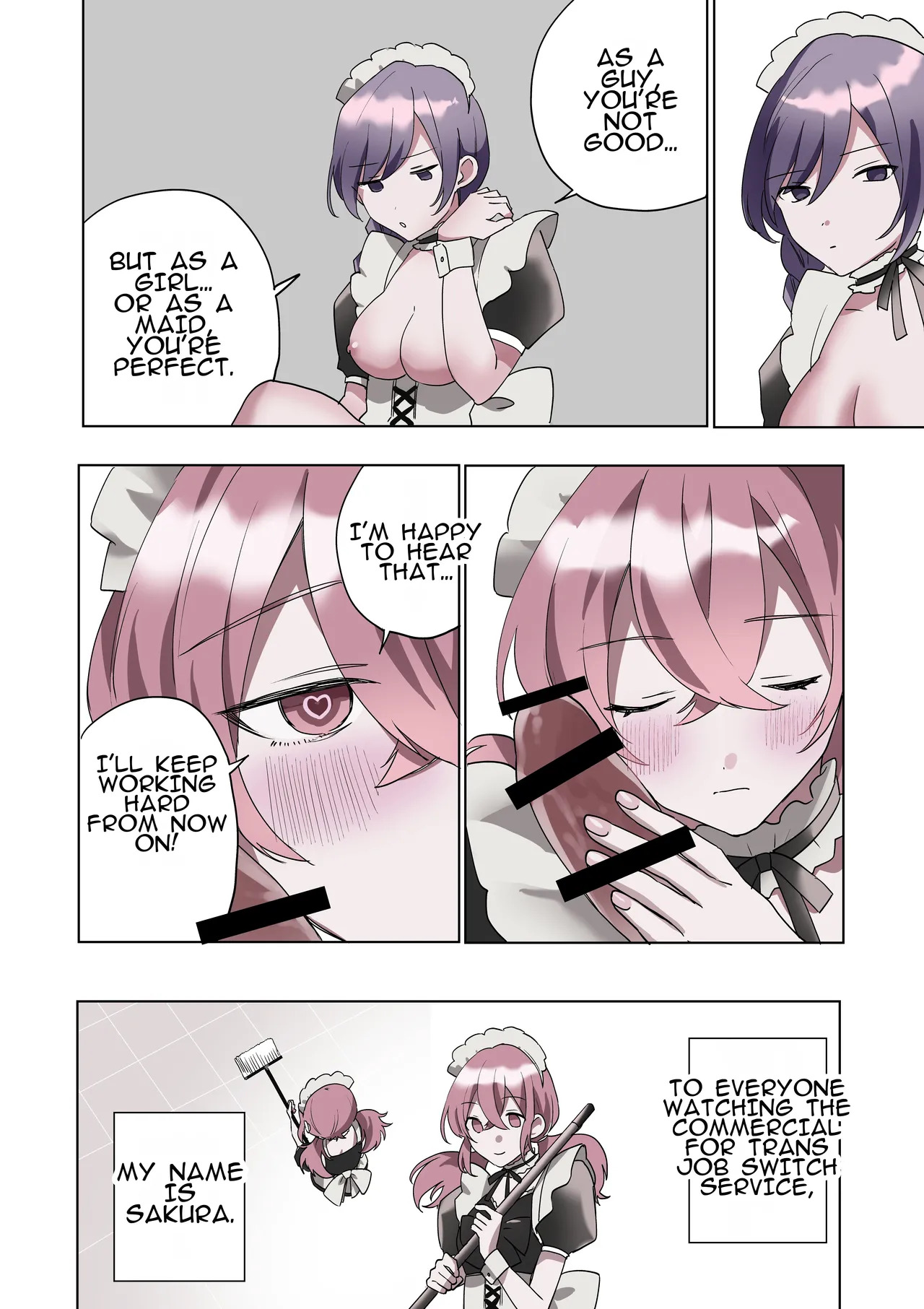 [Amulai Okashi Seisakusho (Hoshino Iro)] TS Shita Boku no Shiawase Meido-san Seikatsu | My Happy Maid Life After TS - Page 43