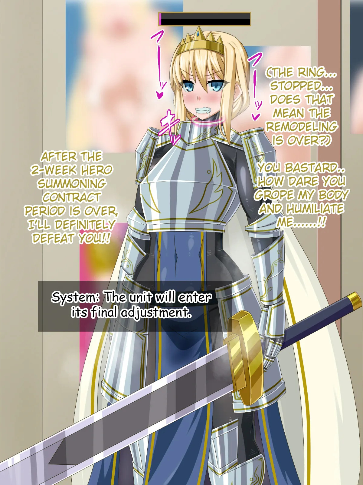 [HINJYAKU] The Girl I was in love with was remade into the cock-hole of a filthy pig-man... ~Summoner of heroes from different worlds, Brainwashing Quest~ [English] [Raknnkarscans] - Page 12
