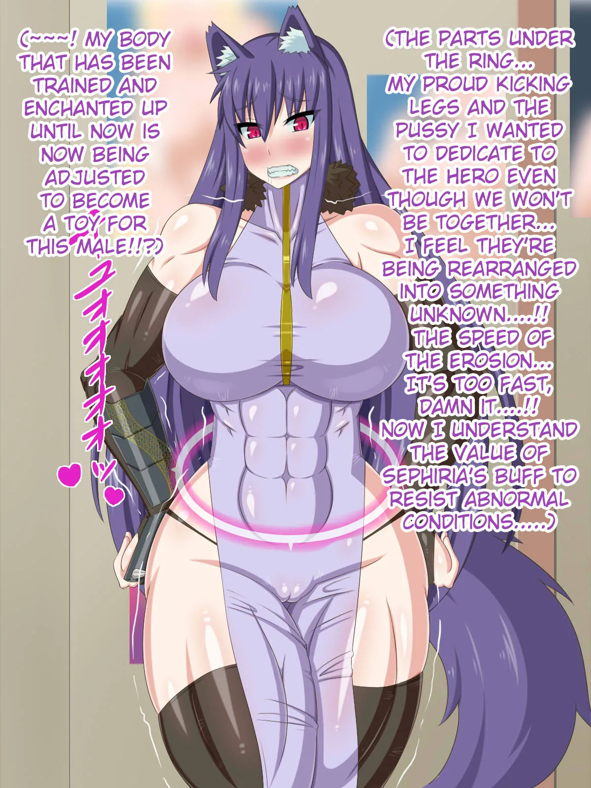 [HINJYAKU] The Girl I was in love with was remade into the cock-hole of a filthy pig-man... ~Summoner of heroes from different worlds, Brainwashing Quest~ [English] [Raknnkarscans] - Page 112