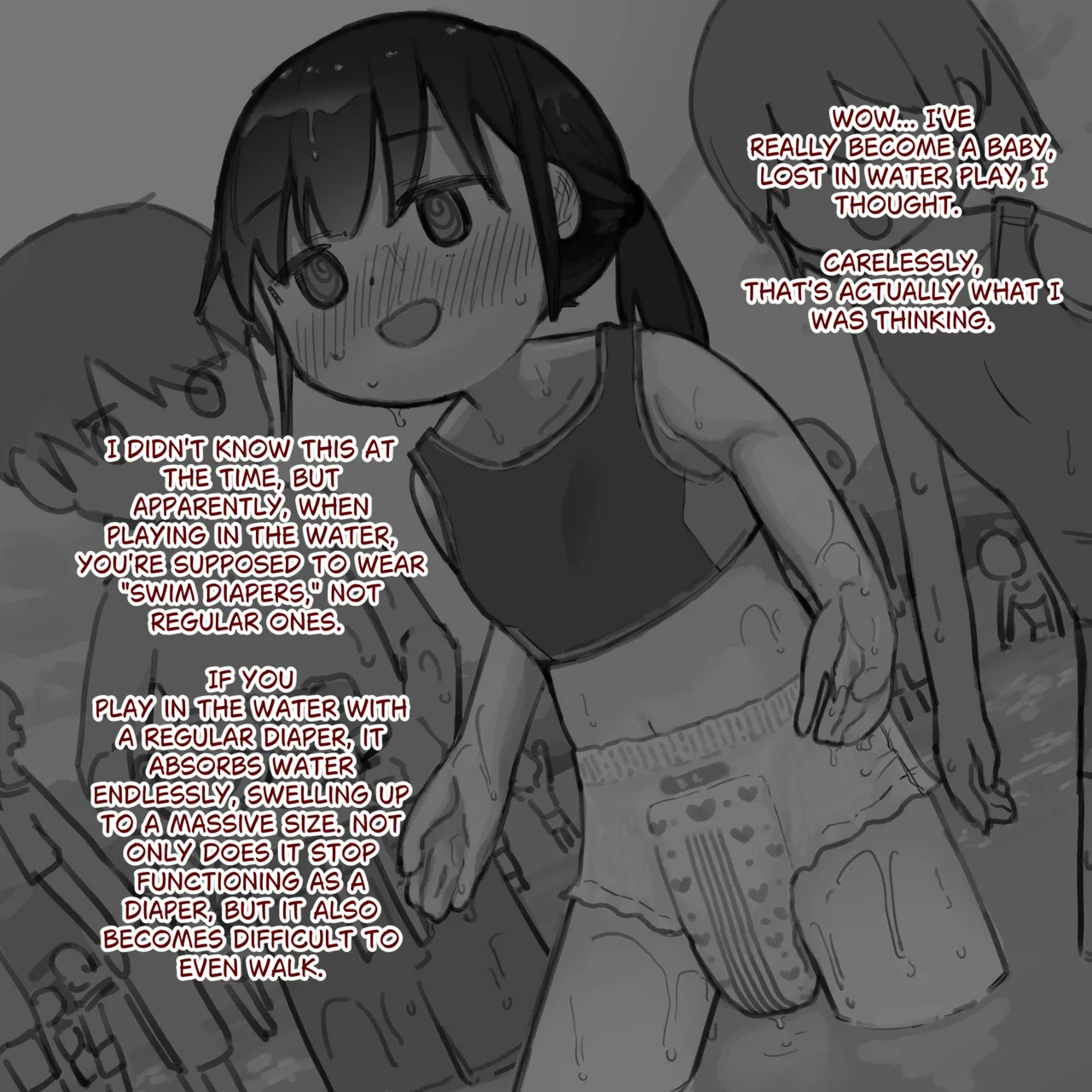 [Sena] Omutsu ni Akogareta Onnanoko I Girl longed for diapers #2 [English] - Page 14