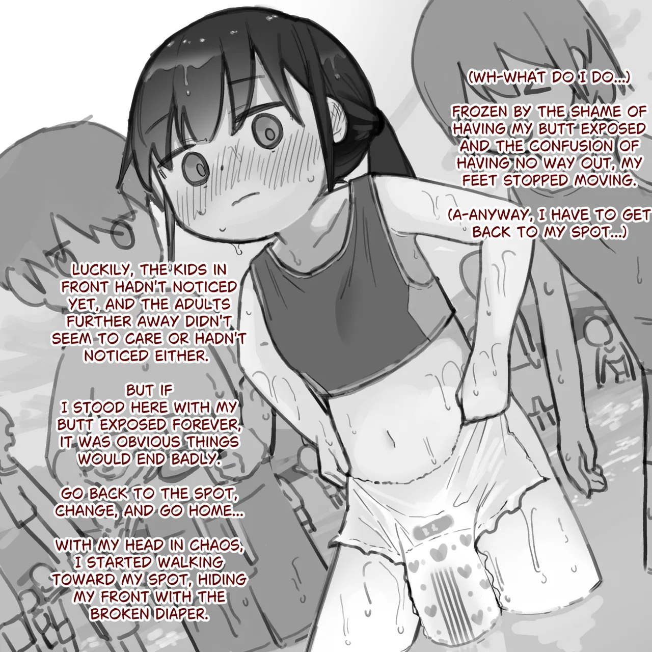 [Sena] Omutsu ni Akogareta Onnanoko I Girl longed for diapers #2 [English] - Page 19