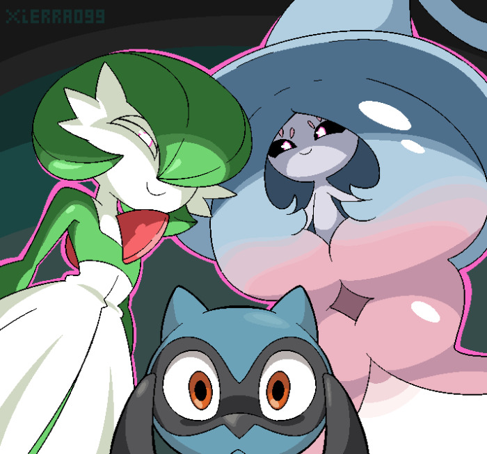 [Xierra099] Riolu learns the Type Chart (Pokemon)