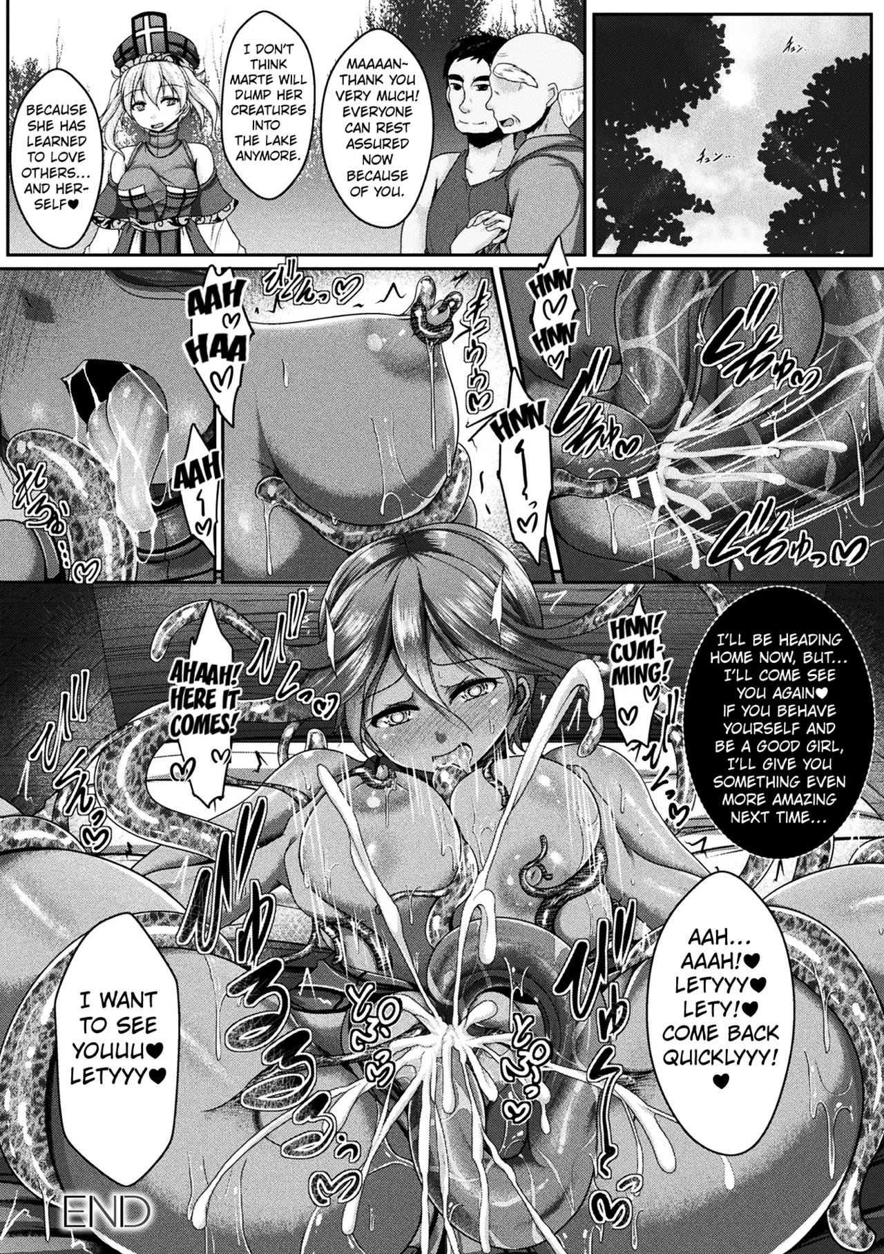 [Reiha] Tentacles Are Living Things Too, So Be Gentle With Them ([Anthology] 2D Comic Magazine Shokushu Les Vol. 2) [Digital] [English] [Kuraudo] - Page 20