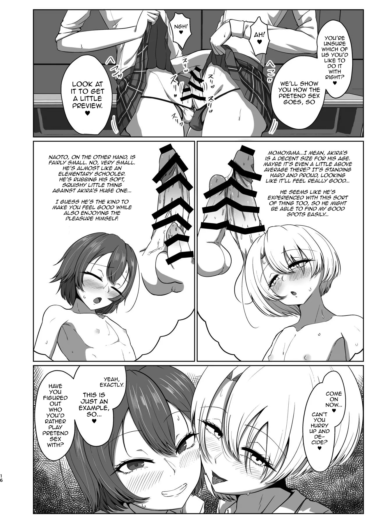 [Kaeru Meet (Koyado Keroyon)] Geneki Josou Danshi OnaSuppo Kissa [English] [mysterymeat3] [Digital] - Page 16