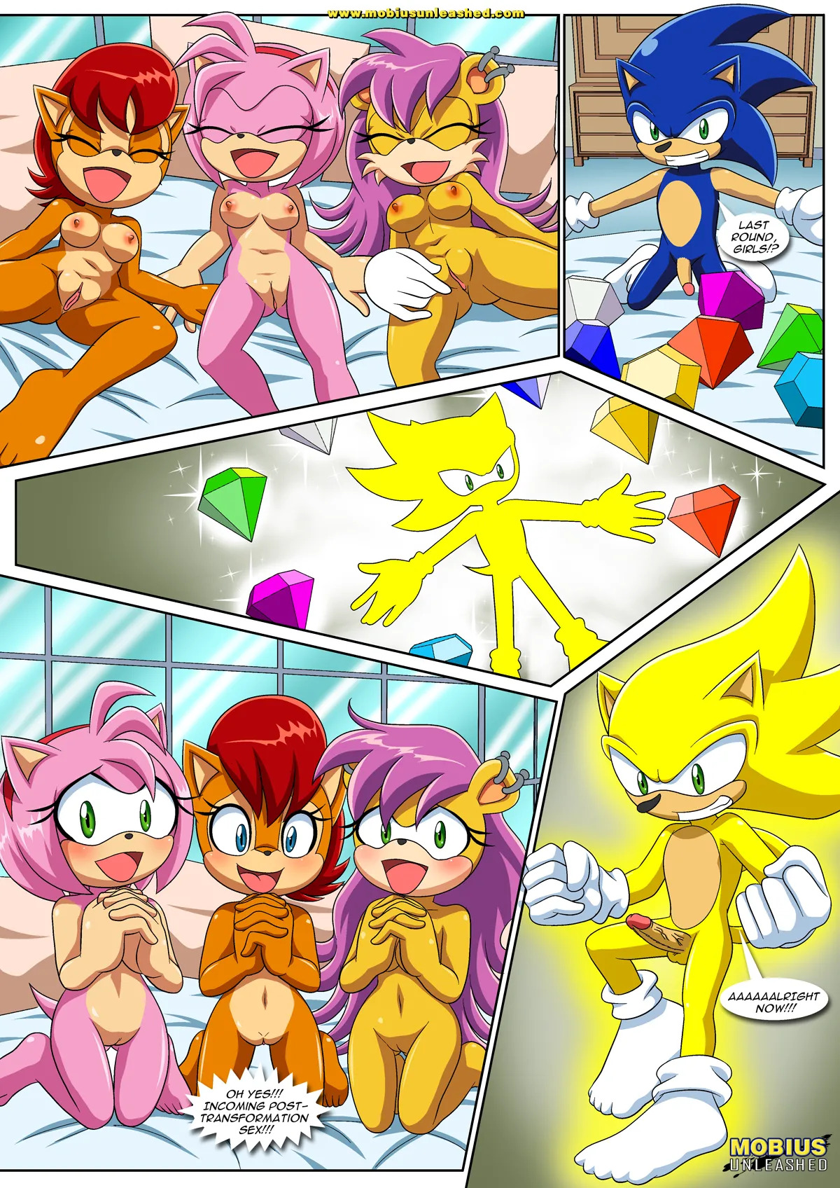 Mobius Unleashed: Sonic Project XXX (Extended) - Page 104