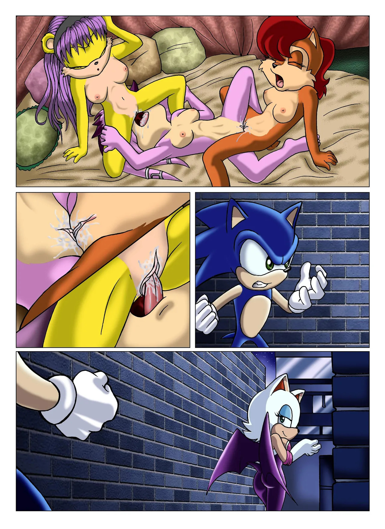 Mobius Unleashed: Sonic Project XXX (Extended) - Page 15