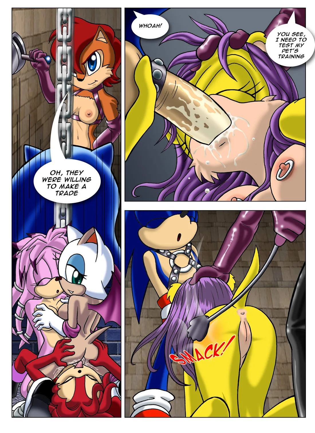 Mobius Unleashed: Sonic Project XXX (Extended) - Page 22