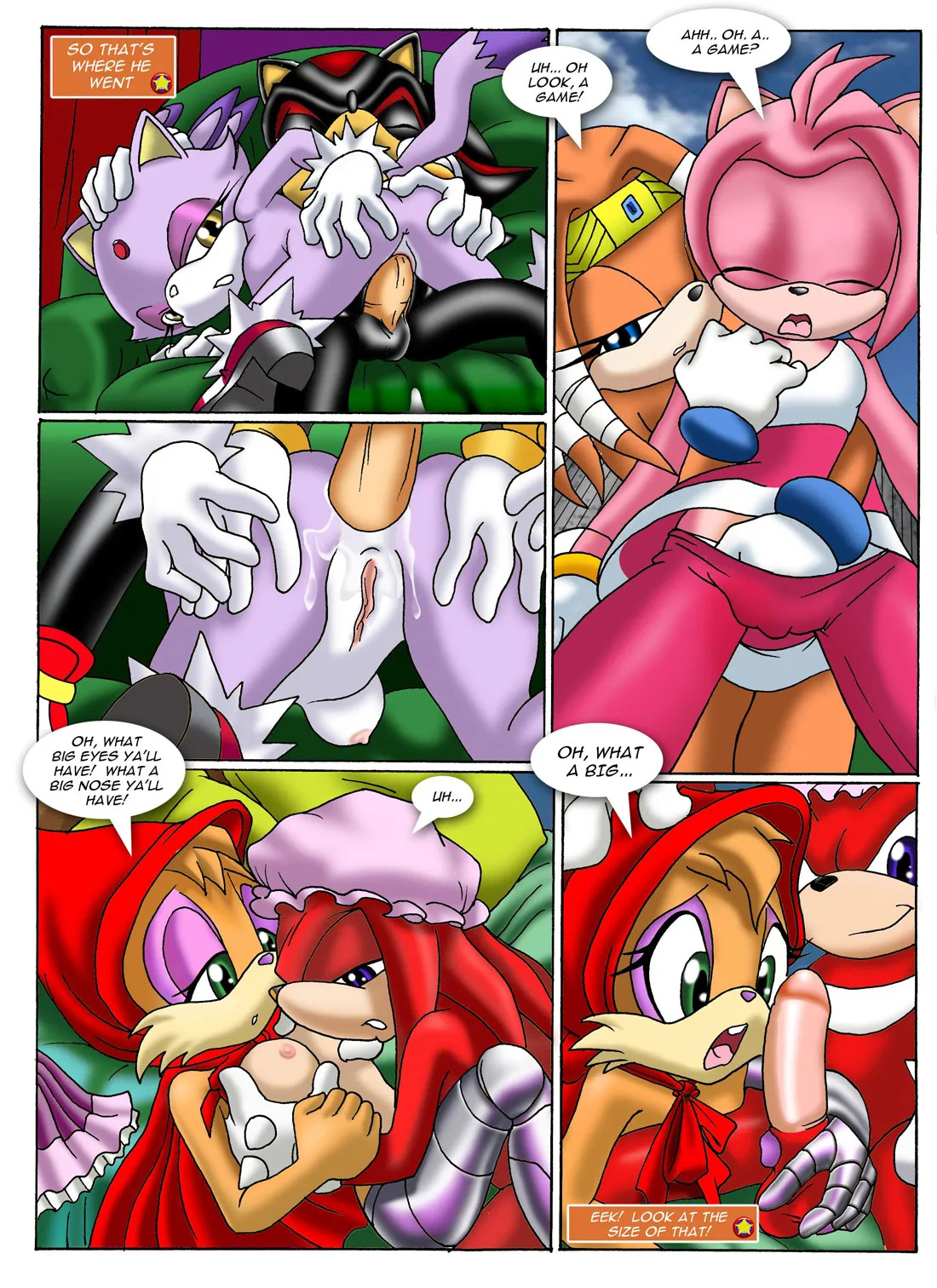 Mobius Unleashed: Sonic Project XXX (Extended) - Page 32