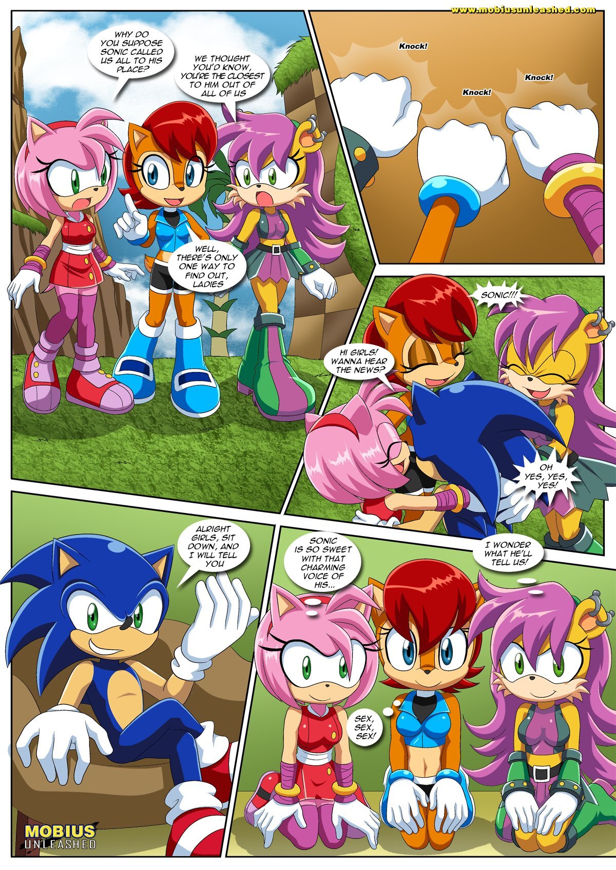Mobius Unleashed: Sonic Project XXX (Extended) - Page 77