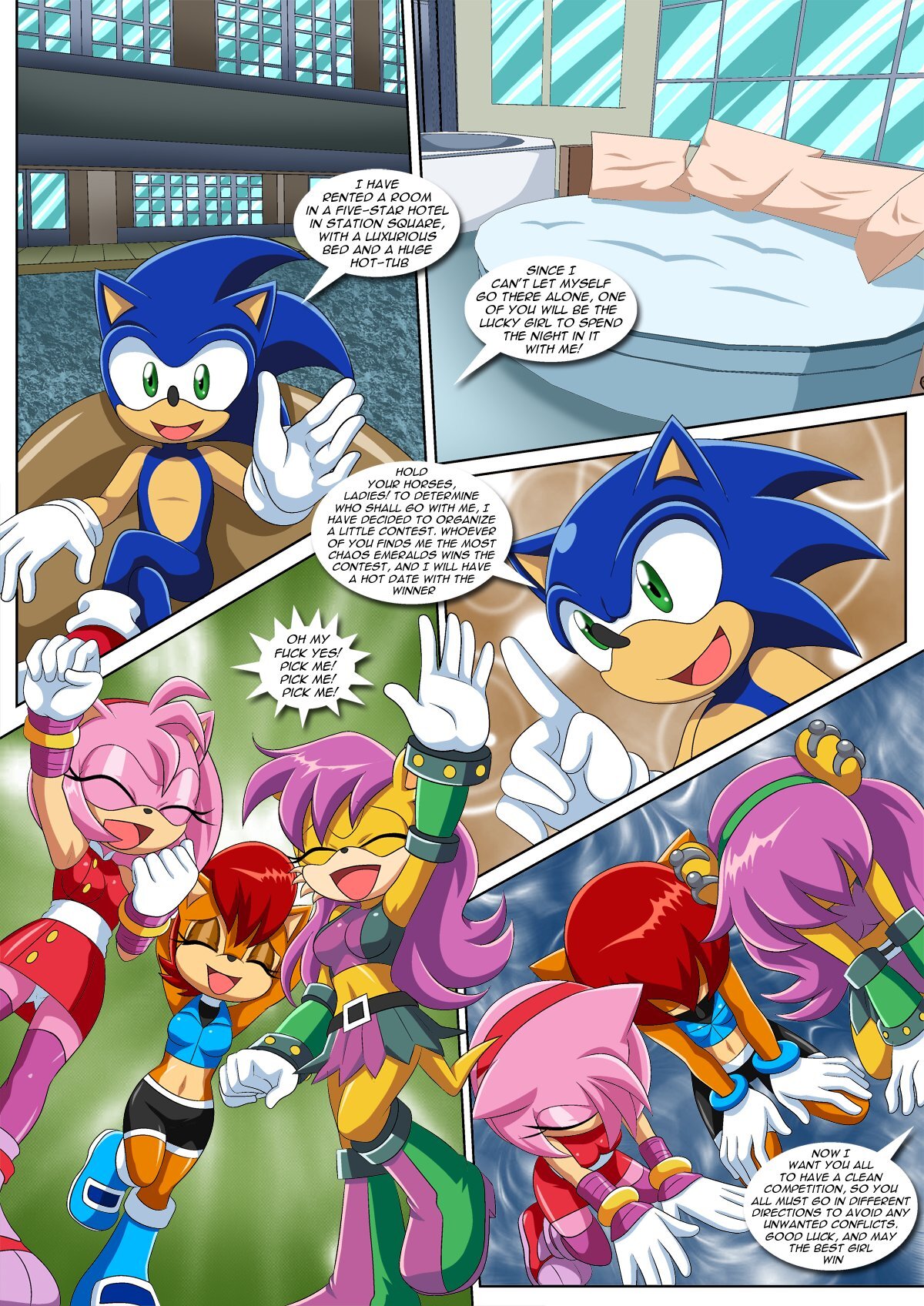 Mobius Unleashed: Sonic Project XXX (Extended) - Page 78